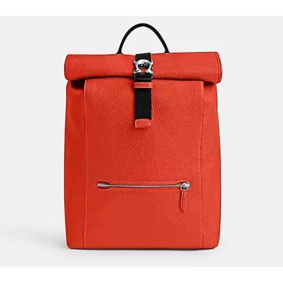 Coach | Beck Roll Top Backpack in Sea Orange - Picture 1 of 10